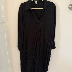 H&M Black Midi Dress